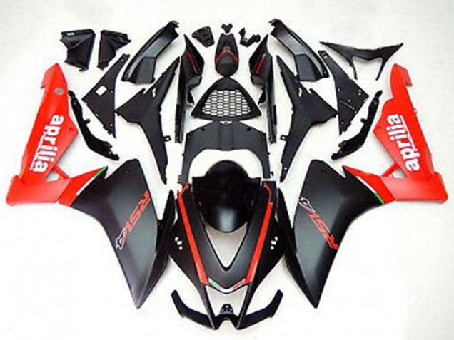Purchase 2012-2018 Red Matte Black Aprilia RS4 125 Motorcycle Fairings UK