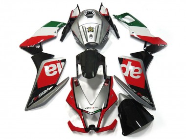Purchase 2012-2018 Silver Red Green Glossy Black OEM Style Aprilia RS4 125 Motorcycle Fairings UK