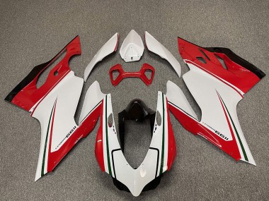 Purchase 2011-2014 White Red Black Green Ducati 1199 Motorcycle Fairings UK