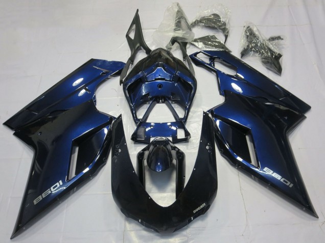 Purchase 2007-2014 Deep Blue Ducati 1098 Motorcycle Fairings UK