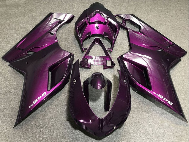 Purchase 2007-2014 Purple Ducati 848 Motorcycle Fairings UK