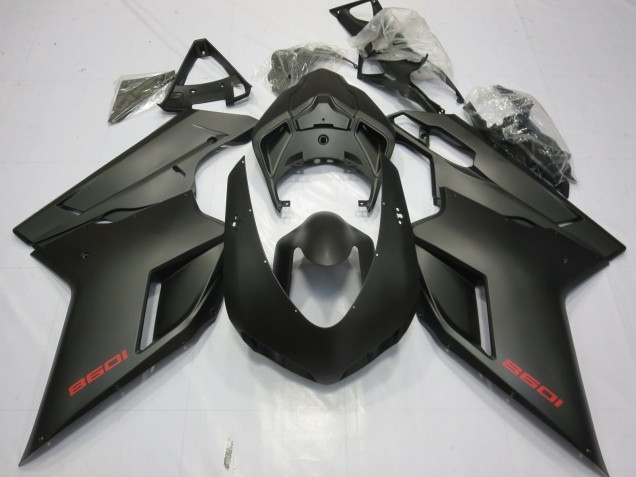 Purchase 2007-2014 Matte Black Ducati 1098 Motorcycle Fairing UK