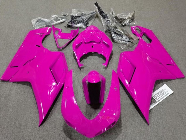 Purchase 2007-2014 Glossy Pink Plain Ducati 1098 Motorcycle Fairings UK