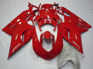 Purchase 2007-2014 Red Ducati 1098 Motorcycle Fairings UK