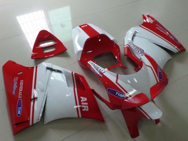 Purchase 1993-2005 White Red Air Generali Tim Ducati 748 916 996 998 Motorcycle Fairings UK