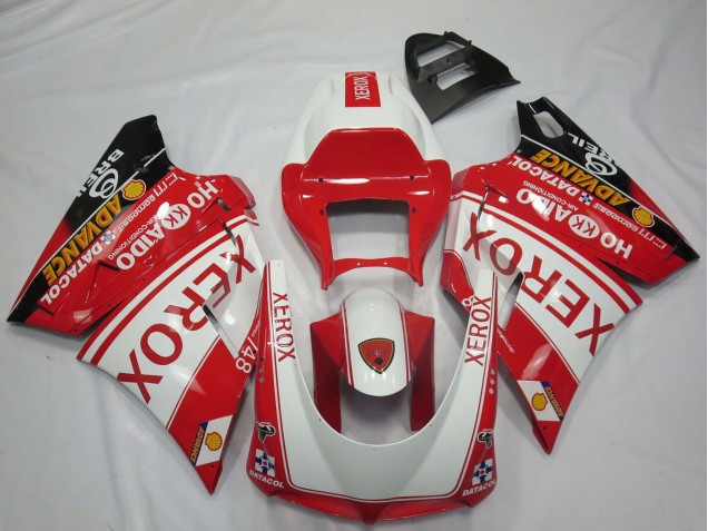 Purchase 1993-2005 White Red Glossy Black Xerox Ducati 748 916 996 998 Motorcycle Fairings UK