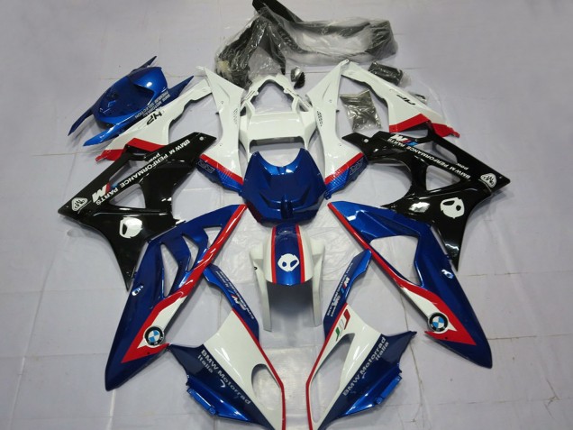 Purchase 2009-2014 White Red Blue Glossy Black BMW S1000RR Bike Fairings UK