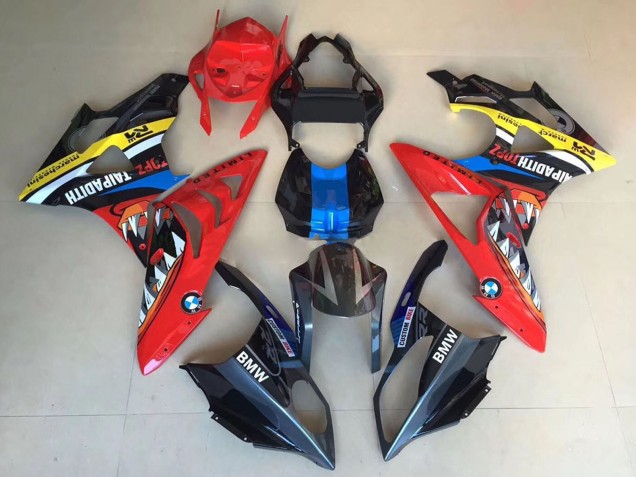 Purchase 2009-2014 Yellow Blue Red Black Shark BMW S1000RR Motorcycle Fairings UK