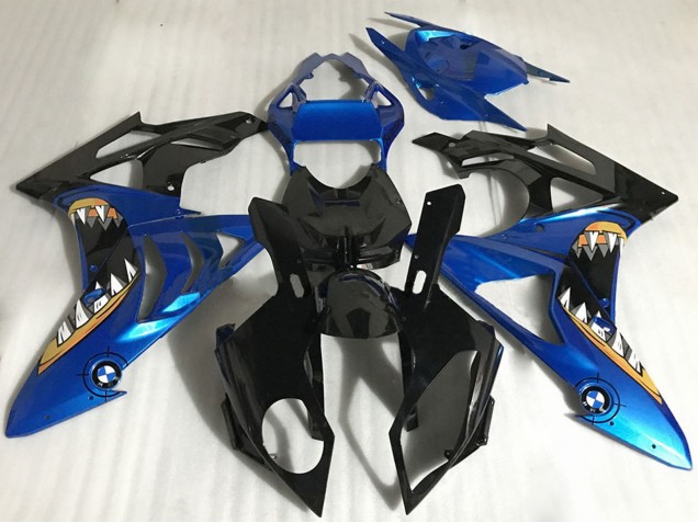 Purchase 2017-2018 Blue Glossy Black Orange Shark BMW S1000RR Motorcycle Fairings UK