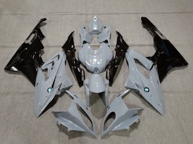 Purchase 2015-2016 Nardo Grey Glossy Black BMW S1000RR Motorcycle Fairings UK