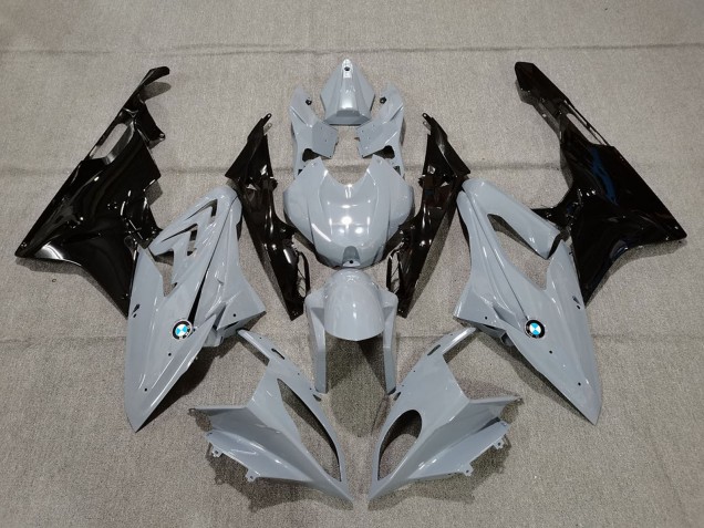 Purchase 2015-2016 Nardo Grey Glossy Black BMW S1000RR Motorcycle Fairings UK