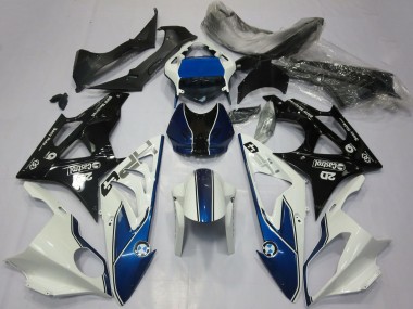 Purchase 2017-2018 White Blue Glossy Black BMW S1000RR Motorcycle Fairings UK