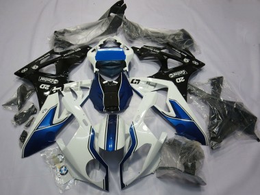Purchase 2015-2016 White Blue Glossy Black BMW S1000RR Motorcycle Fairing UK