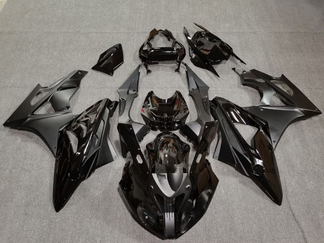 Purchase 2009-2014 Glossy Black Matte Black Carbon Fiber BMW S1000RR Motorcycle Fairings UK