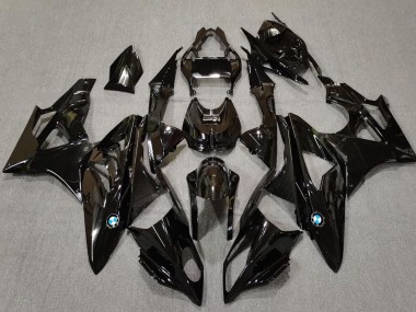 Purchase 2009-2014 Glossy Black BMW S1000RR Motorcycle Fairings UK