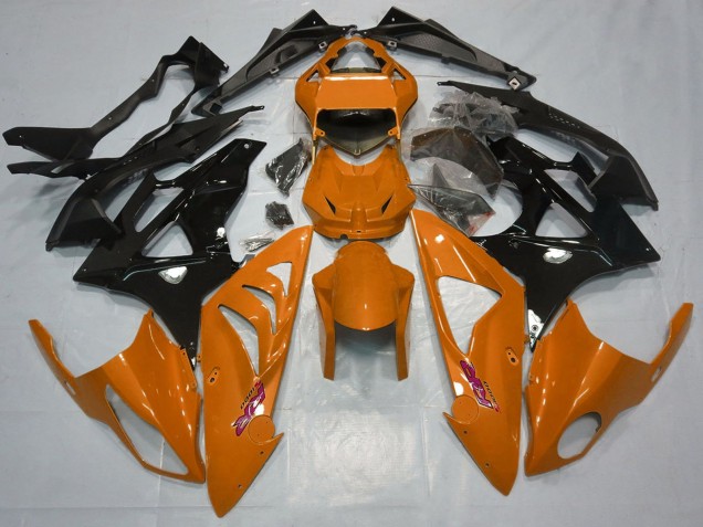 Purchase 2015-2016 Orange Glossy Black BMW S1000RR Motorcycle Fairings UK