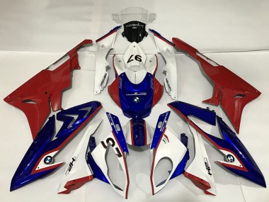 Purchase 2015-2016 White Red Blue BMW S1000RR Motorcycle Fairings UK