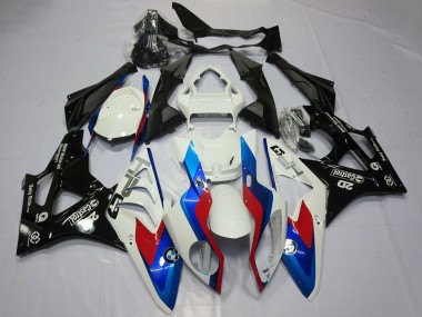 Purchase 2009-2014 White Red Blue Glossy Black Castrol OEM Style BMW S1000RR Motorcycle Fairings UK
