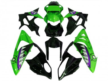 Purchase 2017-2018 Green Purple Glossy Black Shark BMW S1000RR Motorcycle Fairings UK