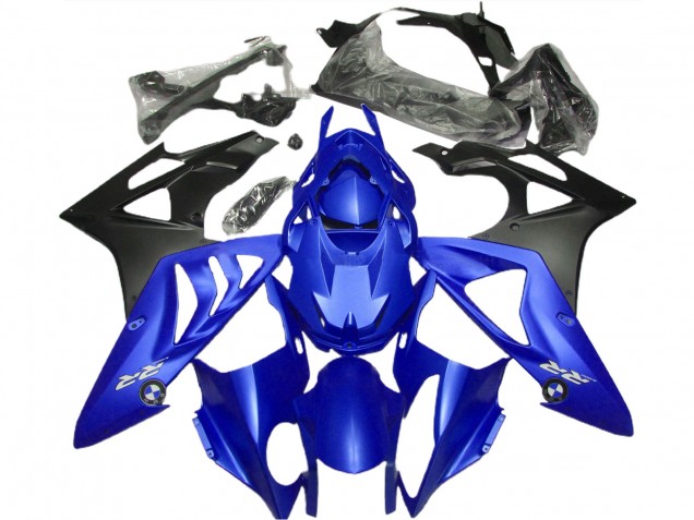 Purchase 2009-2014 Blue Matte Black BMW S1000RR Motorcycle Fairing UK