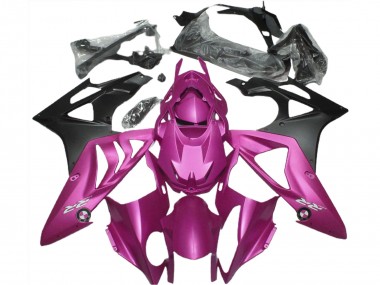 Purchase 2009-2014 Hot Pink Matte Black BMW S1000RR Motorcycle Fairings UK