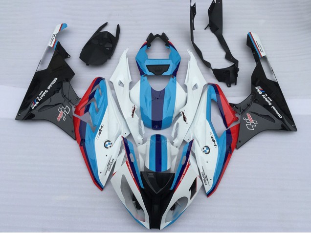 Purchase 2009-2014 White Red Light Blue Glossy Black OEM Style BMW S1000RR Motorcycle Fairings UK
