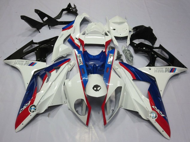 Purchase 2009-2014 White Red Blue Glossy Black BMW S1000RR Motorcycle Fairing Kits UK