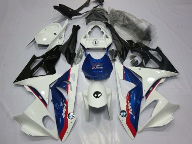 Purchase 2009-2014 White Red Blue Glossy Black BMW S1000RR Motorcycle Fairing UK