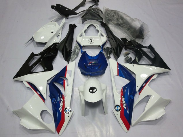 Purchase 2009-2014 White Red Blue Glossy Black BMW S1000RR Motorcycle Fairing UK