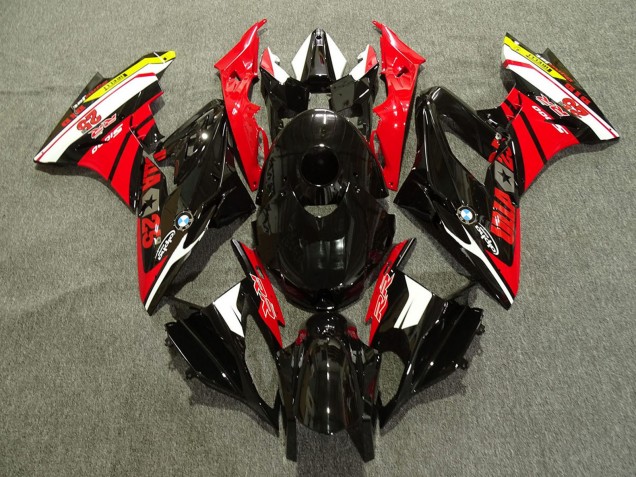 Purchase 2015-2016 White Red Yellow Glossy Black BMW S1000RR Motorcycle Fairings UK