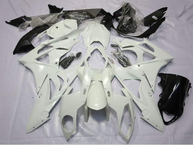 Purchase 2009-2014 Pearl White BMW S1000RR Motorcycle Fairings UK