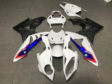 Purchase 2009-2014 White Red Blue Matte Black BMW S1000RR Motorcycle Fairings UK
