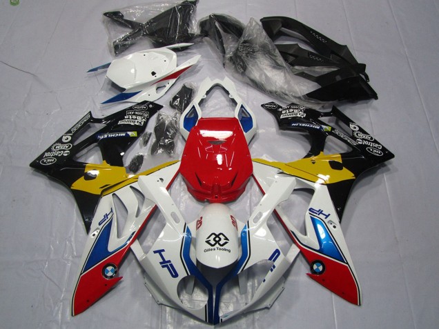 Purchase 2009-2014 White Yellow Red Black Blue HP BMW S1000RR Motorcycle Fairings UK