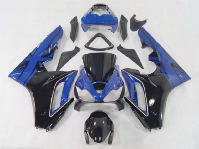 Purchase 2006-2008 Blue Glossy Black Triumph Daytona 675 Motorcycle Fairings UK