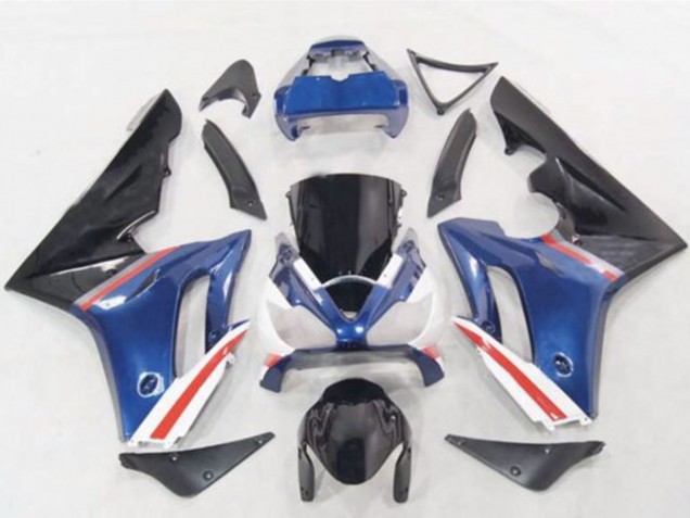Purchase 2006-2008 Blue White Red Glossy Black Triumph Daytona 675 Motorcycle Fairings UK