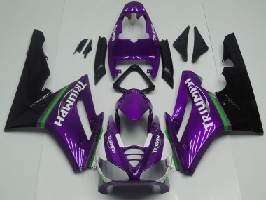 Purchase 2009-2012 Purple Green Glossy Black Triumph Daytona 675 Motorcycle Fairings UK