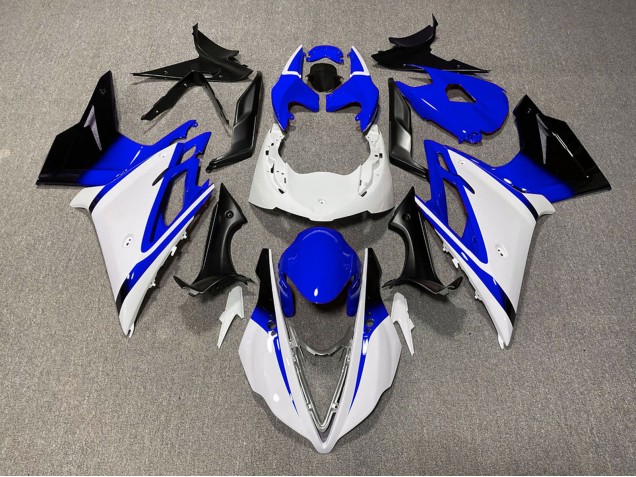 Purchase 2013-2016 White Blue Glossy Black Triumph Daytona 675 Motorcycle Fairings UK