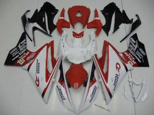 Purchase 2013-2016 White Red Glossy Black Triumph Daytona 675 Motorcycle Fairing UK