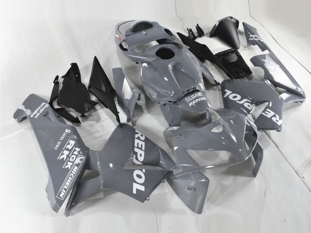 Purchase 2005-2006 Nardo Grey White Repsol Honda CBR600RR Motorcycle Fairings UK