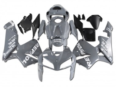 Purchase 2005-2006 Nardo Grey White Repsol Honda CBR600RR Motorcycle Fairings UK