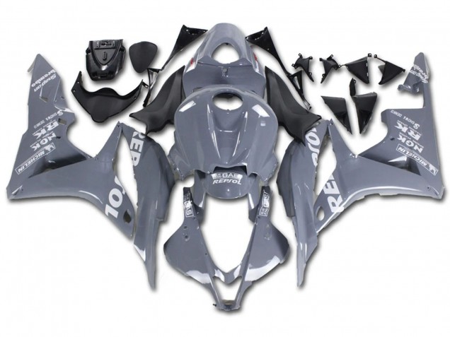 Purchase 2007-2008 Nardo Grey White Repsol Honda CBR600RR Motorcycle Fairings UK