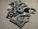 Purchase 2009-2012 Dark Nardo Grey Yellow Honda CBR600RR Motorcycle Fairings UK