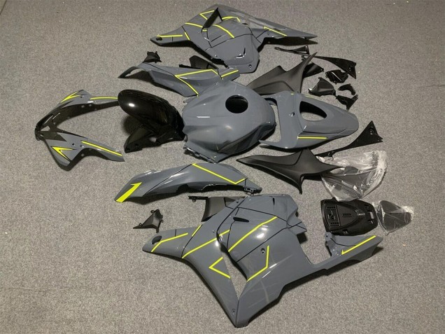 Purchase 2009-2012 Dark Nardo Grey Yellow Honda CBR600RR Motorcycle Fairings UK
