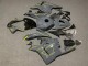 Purchase 2009-2012 Dark Nardo Grey Yellow Honda CBR600RR Motorcycle Fairings UK