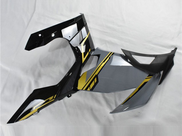 Purchase 2018-2024 Nardo Grey Gold Black Kawasaki Ninja 400 Motorcycle Fairings UK