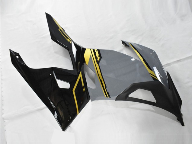 Purchase 2018-2024 Nardo Grey Gold Black Kawasaki Ninja 400 Motorcycle Fairings UK