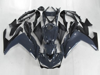 Purchase 2015-2018 Dark Grey Matte Black Yamaha YZF R3/R25 Motorcycle Fairings UK