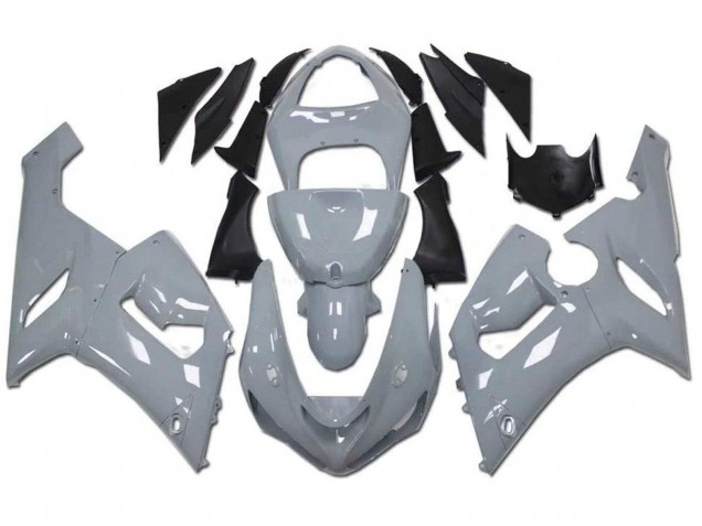 Purchase 2005-2006 Nardo Grey Kawasaki ZX6R Motorcycle Fairings UK