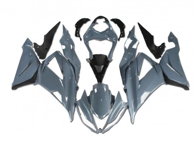 Purchase 2013-2018 Nardo Grey Kawasaki ZX6R Motorcycle Fairings UK