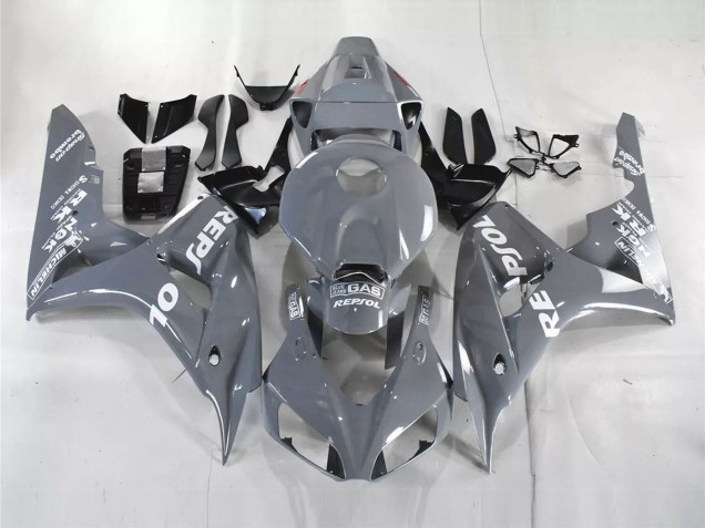 Purchase 2006-2007 Nardo Grey White Repsol Honda CBR1000RR Motorcycle Fairings UK